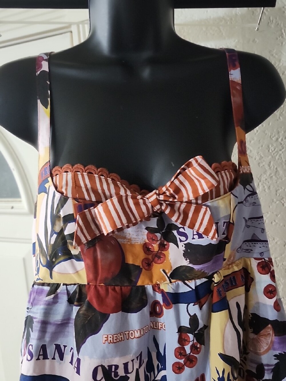 Anthropologie Maeve x Christian Lacroix Layered Bustier Mediterranean Romper SzM - Picture 5 of 11